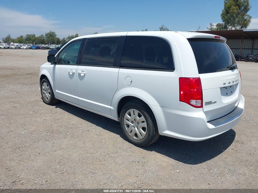 2018 Dodge Grand caravan VIN 2C4RDGBG4JR296789 IAAI salvage auction — NORMAL WEAR, Sf97 (California), sold $9,100 on 2026-07-28 (photo 3)