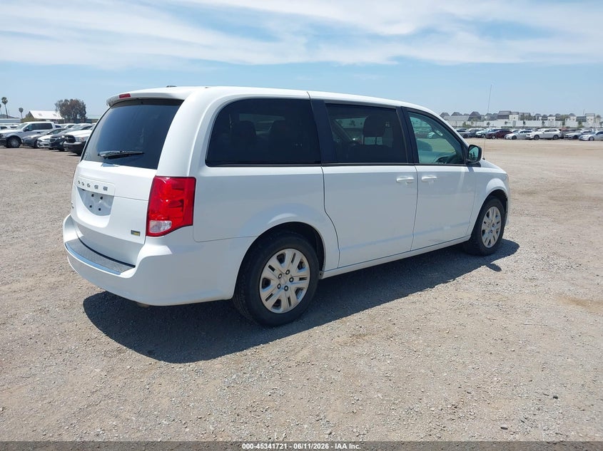 2018 Dodge Grand caravan VIN 2C4RDGBG4JR296789 IAAI salvage auction — NORMAL WEAR, Sf97 (California), sold $9,100 on 2026-07-28 (photo 4)