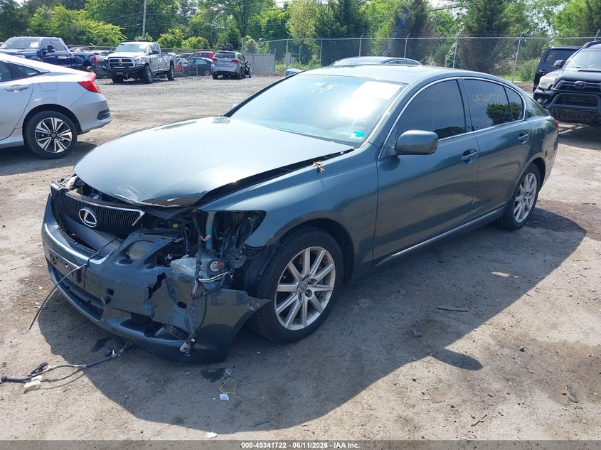 2007 Lexus Gs 350 VIN JTHCE96S770011176 IAAI salvage auction — FRONT END, Clear (Virginia), sold $550 on 2026-07-14 (photo 2)
