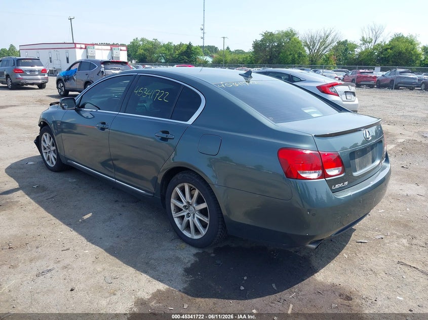 2007 Lexus Gs 350 VIN JTHCE96S770011176 IAAI salvage auction — FRONT END, Clear (Virginia), sold $550 on 2026-07-14 (photo 3)