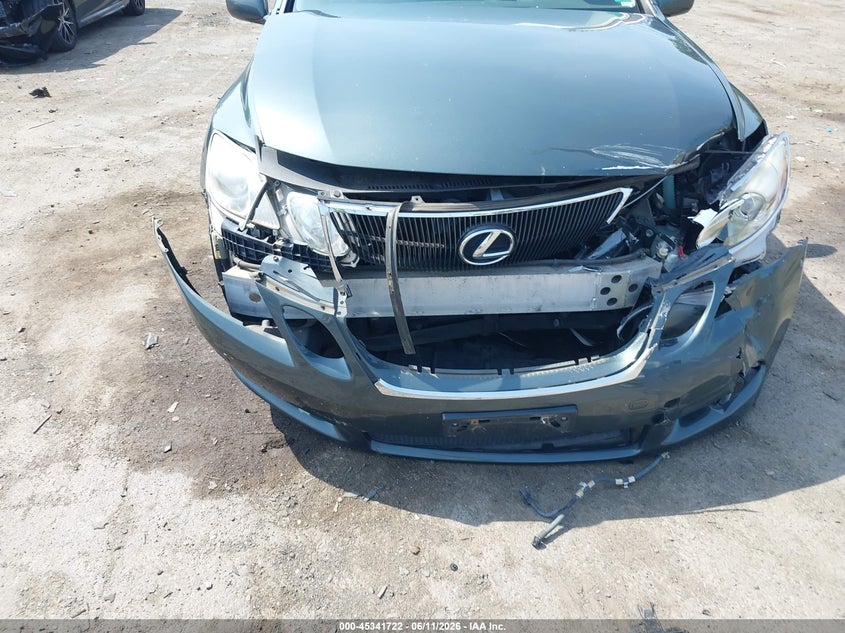 2007 Lexus Gs 350 VIN JTHCE96S770011176 IAAI salvage auction — FRONT END, Clear (Virginia), sold $550 on 2026-07-14 (photo 6)