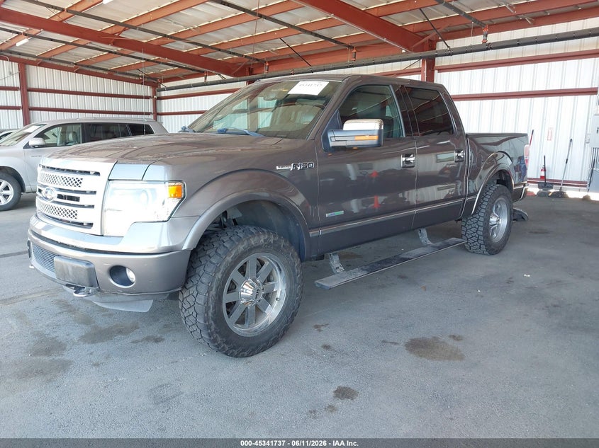 2013 Ford F-150 VIN 1FTFW1ET3DFC35528 IAAI salvage auction — FRONT END, Salvage (California), sold $5,000 on 2026-07-09 (photo 2)