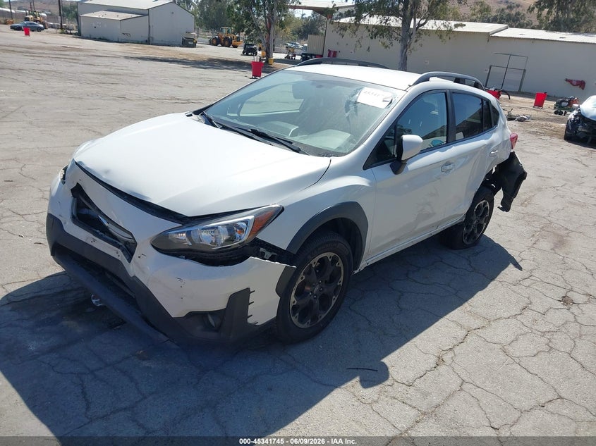2022 Subaru Xv VIN JF2GTAPC0NH281786 IAAI salvage auction — FRONT END, Salvage (California), sold $975 on 2026-07-29 (photo 2)