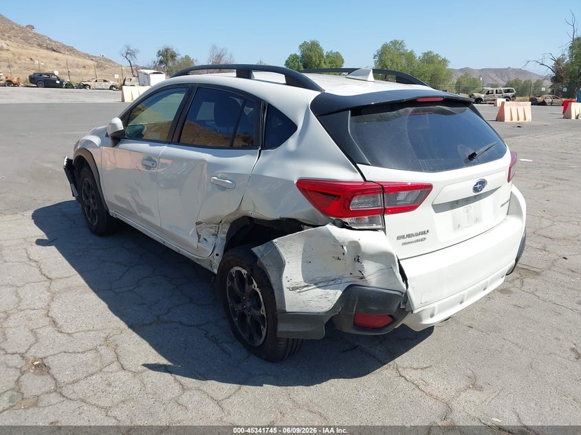 2022 Subaru Xv VIN JF2GTAPC0NH281786 IAAI salvage auction — FRONT END, Salvage (California), sold $975 on 2026-07-29 (photo 3)