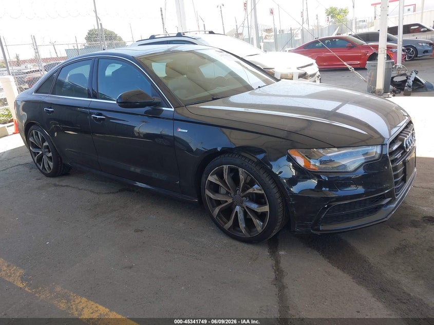 2015 Audi A6 VIN WAUFGAFC3FN003237 IAAI salvage auction — LEFT SIDE, Salvage (Minnesota), sold $1,600 on 2026-08-22 (photo 1)