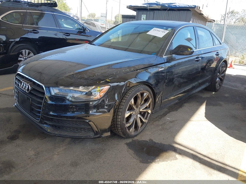 2015 Audi A6 VIN WAUFGAFC3FN003237 IAAI salvage auction — LEFT SIDE, Salvage (Minnesota), sold $1,600 on 2026-08-22 (photo 2)