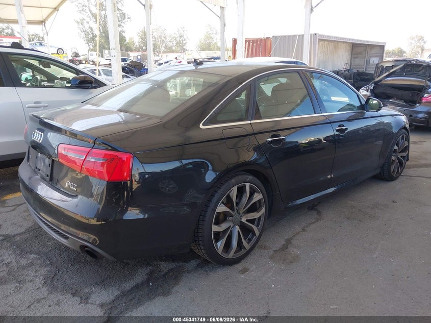 2015 Audi A6 VIN WAUFGAFC3FN003237 IAAI salvage auction — LEFT SIDE, Salvage (Minnesota), sold $1,600 on 2026-08-22 (photo 4)