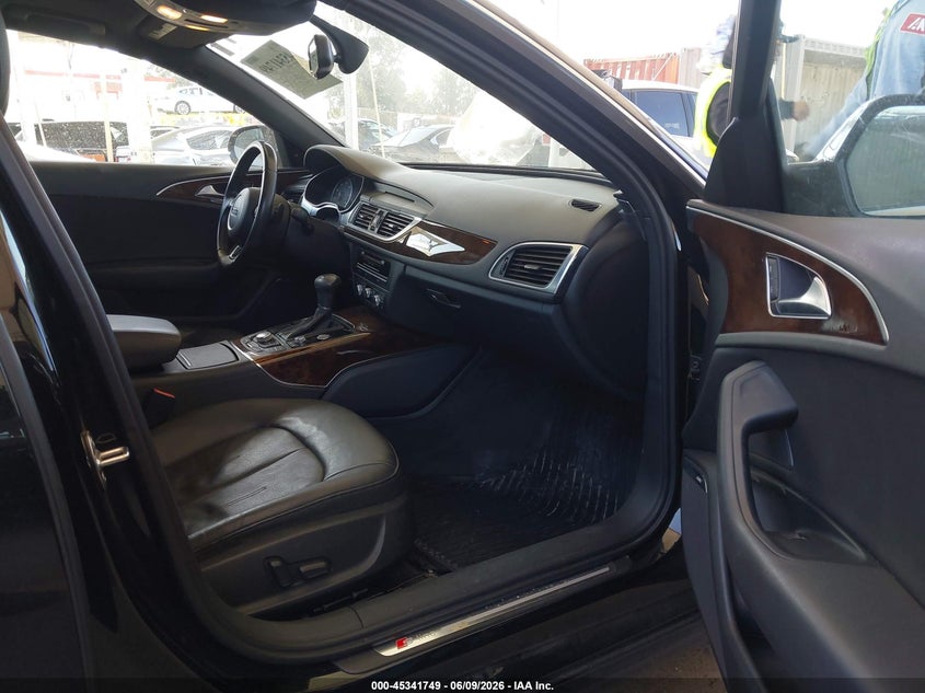 2015 Audi A6 VIN WAUFGAFC3FN003237 IAAI salvage auction — LEFT SIDE, Salvage (Minnesota), sold $1,600 on 2026-08-22 (photo 5)