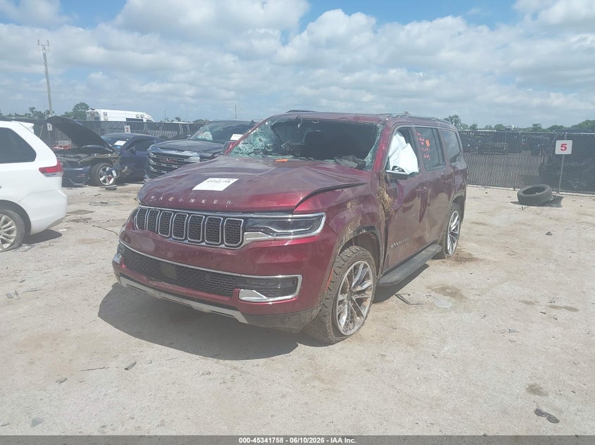 2022 Jeep Grand wagoneer VIN 1C4SJVBTXNS165155 IAAI salvage auction — BIO HAZARD, Salvage Title, sold $4,000 on 2026-07-30 (photo 2)