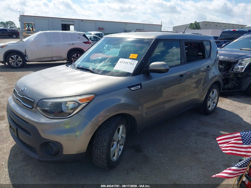 2017 Kia Soul VIN KNDJN2A28H7491132 IAAI salvage auction — LEFT SIDE, Clear (Oklahoma), sold $875 on 2026-07-21 (photo 2)