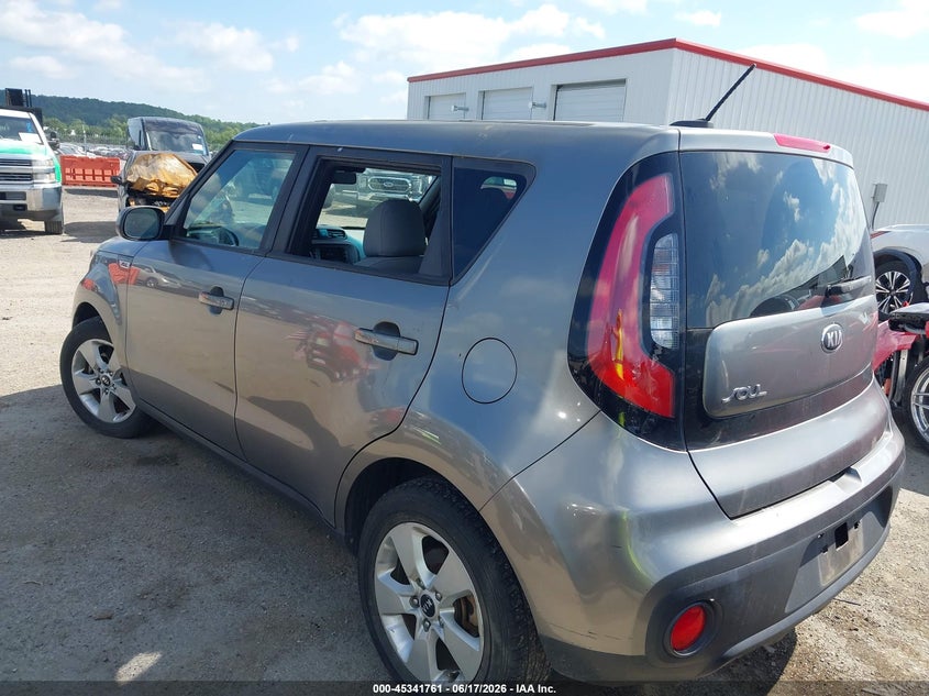 2017 Kia Soul VIN KNDJN2A28H7491132 IAAI salvage auction — LEFT SIDE, Clear (Oklahoma), sold $875 on 2026-07-21 (photo 3)