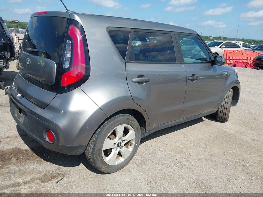 2017 Kia Soul VIN KNDJN2A28H7491132 IAAI salvage auction — LEFT SIDE, Clear (Oklahoma), sold $875 on 2026-07-21 (photo 4)