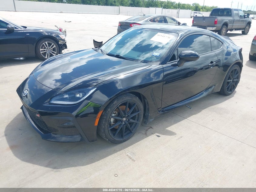 2023 Toyota Gr 86 VIN JF1ZNBF15P8763315 IAAI salvage auction — WATER/FLOOD, Salvage (Texas), sold $9,000 on 2026-07-31 (photo 2)