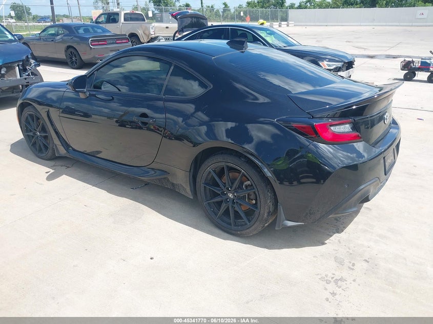 2023 Toyota Gr 86 VIN JF1ZNBF15P8763315 IAAI salvage auction — WATER/FLOOD, Salvage (Texas), sold $9,000 on 2026-07-31 (photo 3)