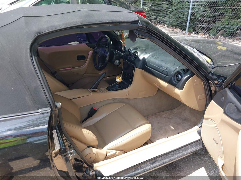 1999 Mazda Mx-5 miata VIN JM1NB3538X0103357 IAAI salvage auction — LEFT REAR, Clear (Indiana), sold $1,875 on 2026-07-15 (photo 5)