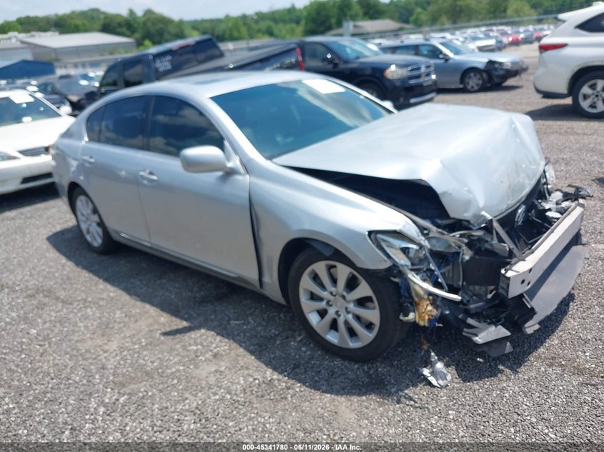 2007 Lexus Gs 350 VIN JTHBE96SX70021082 IAAI salvage auction — FRONT END, Salvage (South Carolina), sold $425 on 2026-07-14 (photo 1)
