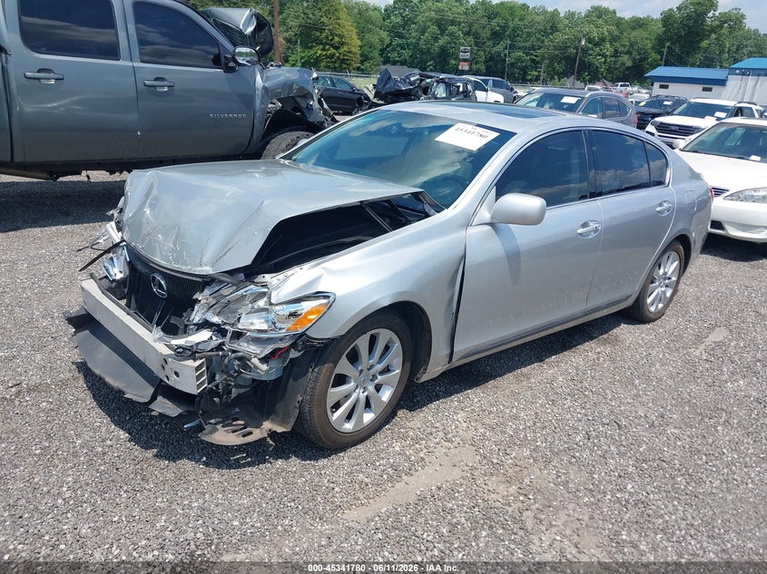 2007 Lexus Gs 350 VIN JTHBE96SX70021082 IAAI salvage auction — FRONT END, Salvage (South Carolina), sold $425 on 2026-07-14 (photo 2)
