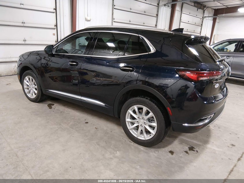 2021 Buick Envision VIN LRBFZMR43MD147133 IAAI salvage auction — HAIL, Salvage (Iowa), sold $11,750 on 2026-07-28 (photo 3)
