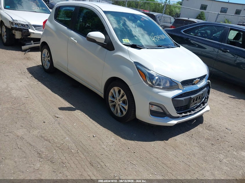 2021 Chevrolet Spark VIN KL8CD6SA9MC744767 IAAI salvage auction — SIDE, Salvage (Rhode Island), sold $1,200 on 2026-07-28 (photo 1)