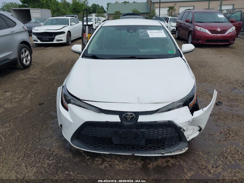 2020 Toyota Corolla VIN 5YFEPRAE8LP081615 IAAI salvage auction — FRONT END, Salvage (Virginia), sold $5,225 on 2026-07-20 (photo 6)