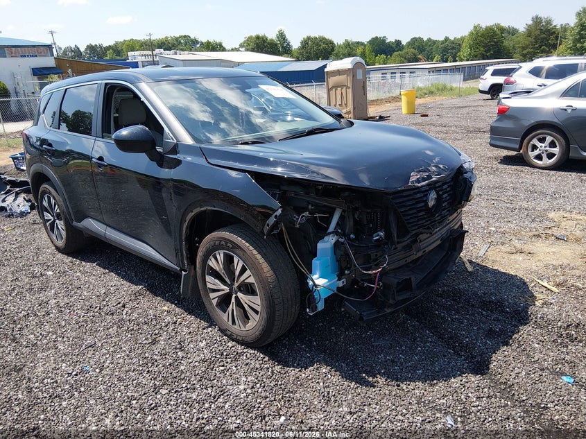 2023 Nissan Rogue VIN JN8BT3BA7PW434810 IAAI salvage auction — FRONT END, Salvage Title, sold $4,550 on 2026-08-02 (photo 1)