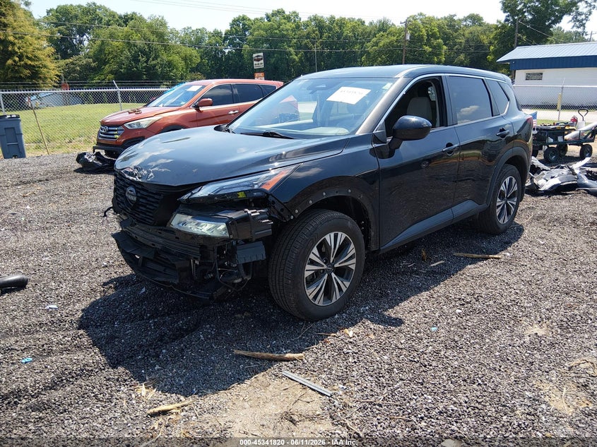 2023 Nissan Rogue VIN JN8BT3BA7PW434810 IAAI salvage auction — FRONT END, Salvage Title, sold $4,550 on 2026-08-02 (photo 2)