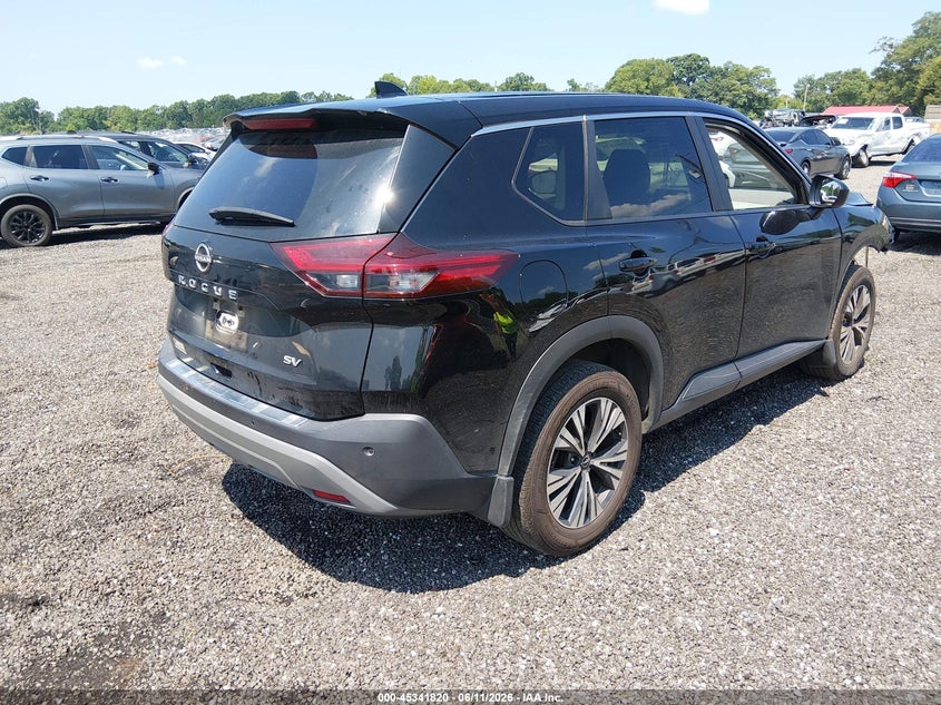 2023 Nissan Rogue VIN JN8BT3BA7PW434810 IAAI salvage auction — FRONT END, Salvage Title, sold $4,550 on 2026-08-02 (photo 4)
