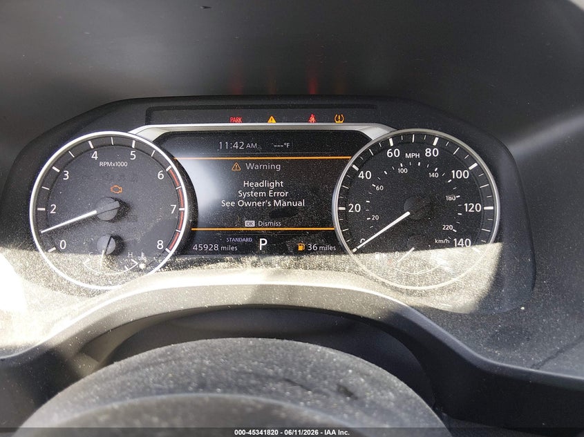 2023 Nissan Rogue VIN JN8BT3BA7PW434810 IAAI salvage auction — FRONT END, Salvage Title, sold $4,550 on 2026-08-02 (photo 7)
