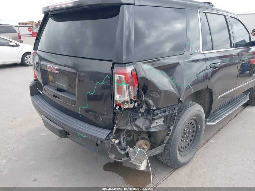 2016 Gmc Yukon VIN 1GKS1BKCXGR288869 IAAI salvage auction — RIGHT REAR, Original (Texas), sold $8,600 on 2026-07-29 (photo 6)