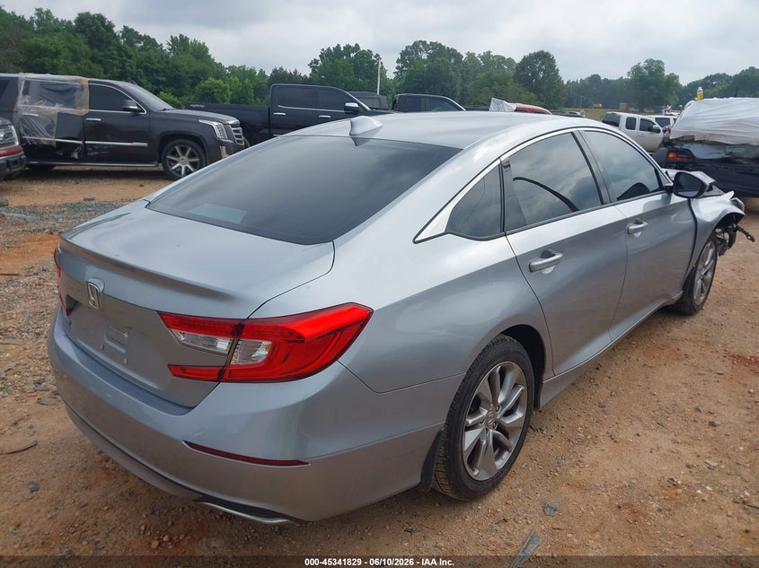 2018 Honda Accord VIN 1HGCV1F1XJA202796 IAAI salvage auction — FRONT END, Salvage (North Carolina), sold $1,750 on 2026-07-23 (photo 4)