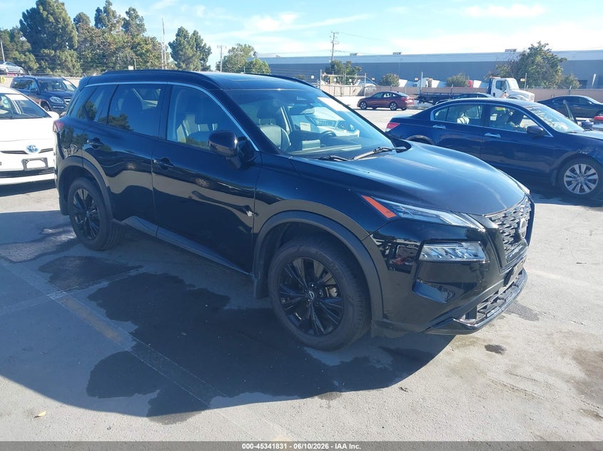 2023 Nissan Rogue VIN JN8BT3BA3PW013005 IAAI salvage auction — REAR END, Salvage Title, sold $4,800 on 2026-07-13 (photo 1)
