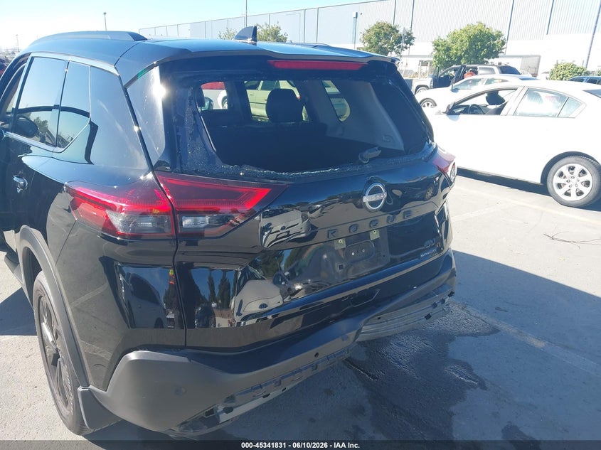 2023 Nissan Rogue VIN JN8BT3BA3PW013005 IAAI salvage auction — REAR END, Salvage Title, sold $4,800 on 2026-07-13 (photo 6)