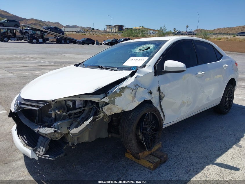 2015 Toyota Corolla VIN 5YFBURHE2FP201821 IAAI salvage auction — LEFT SIDE, Salvage (New Mexico), sold $1,725 on 2026-07-29 (photo 2)