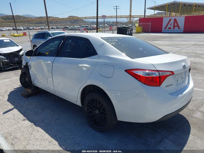 2015 Toyota Corolla VIN 5YFBURHE2FP201821 IAAI salvage auction — LEFT SIDE, Salvage (New Mexico), sold $1,725 on 2026-07-29 (photo 3)