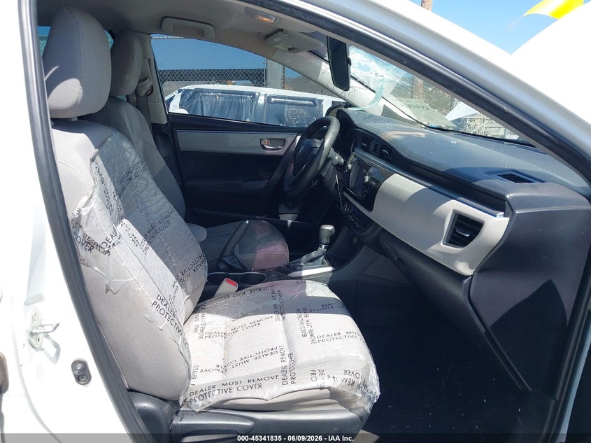 2015 Toyota Corolla VIN 5YFBURHE2FP201821 IAAI salvage auction — LEFT SIDE, Salvage (New Mexico), sold $1,725 on 2026-07-29 (photo 5)