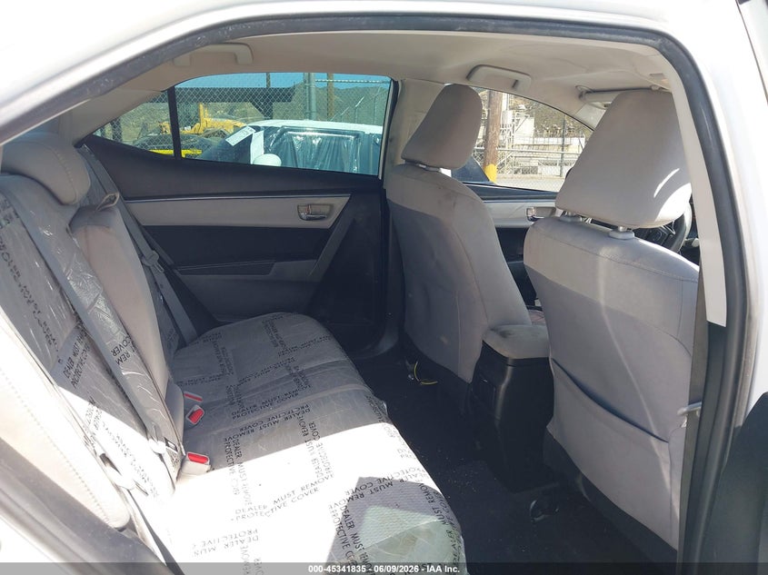 2015 Toyota Corolla VIN 5YFBURHE2FP201821 IAAI salvage auction — LEFT SIDE, Salvage (New Mexico), sold $1,725 on 2026-07-29 (photo 8)