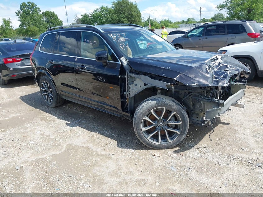 2016 Volvo Xc90 VIN YV4A22PK6G1029537 IAAI salvage auction — FRONT END, Clear (Illinois), sold $1,800 on 2026-07-14 (photo 1)