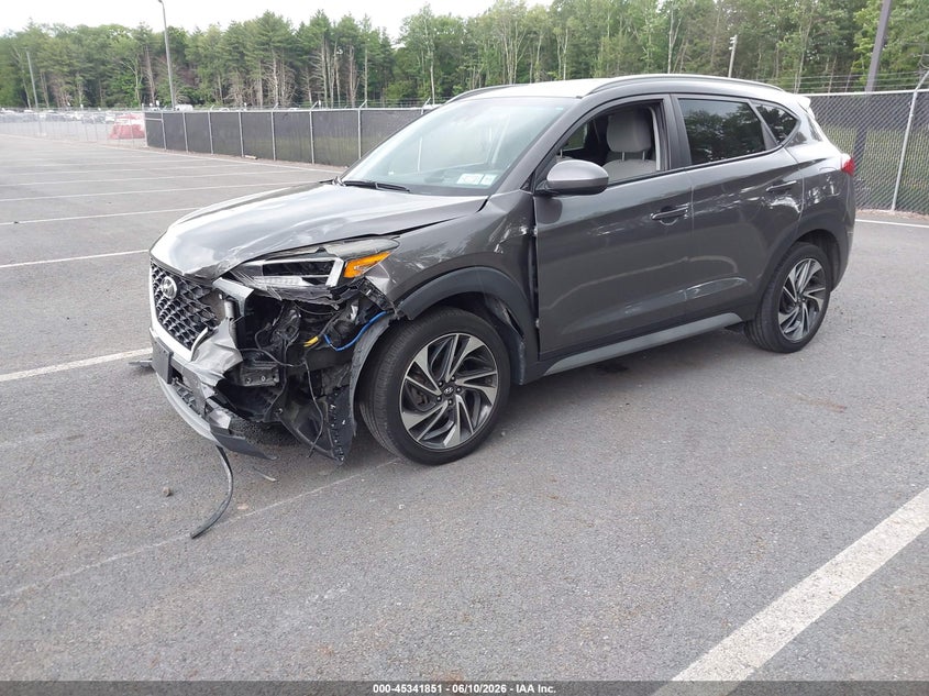 2020 Hyundai Tucson VIN KM8J3CAL8LU184862 IAAI salvage auction — LEFT FRONT, Mv-907A (New York), sold $4,250 on 2026-07-09 (photo 2)