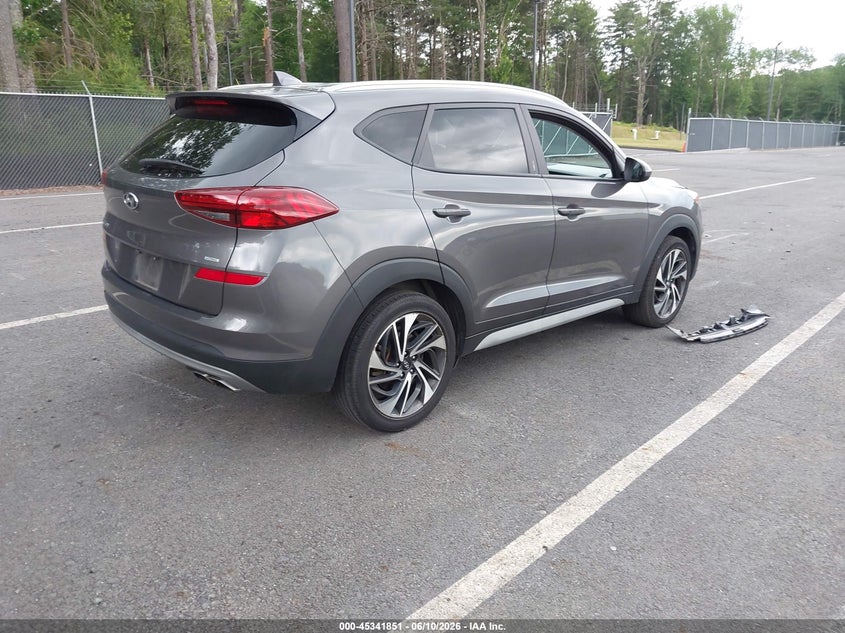 2020 Hyundai Tucson VIN KM8J3CAL8LU184862 IAAI salvage auction — LEFT FRONT, Mv-907A (New York), sold $4,250 on 2026-07-09 (photo 4)