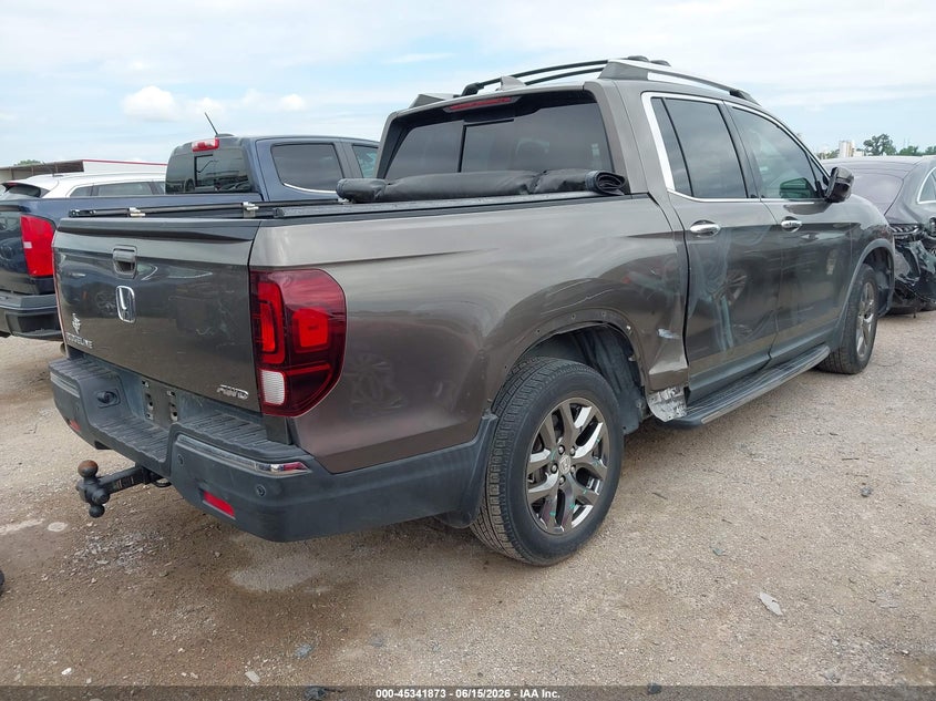 2020 Honda Ridgeline VIN 5FPYK3F77LB007169 IAAI salvage auction — RIGHT SIDE, Original (Texas), sold $9,050 on 2026-07-21 (photo 4)