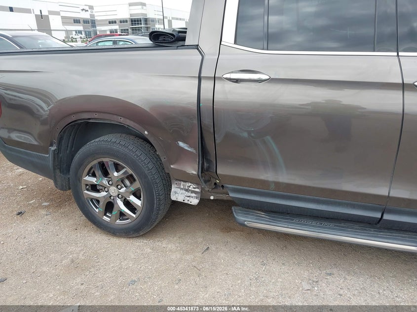 2020 Honda Ridgeline VIN 5FPYK3F77LB007169 IAAI salvage auction — RIGHT SIDE, Original (Texas), sold $9,050 on 2026-07-21 (photo 6)
