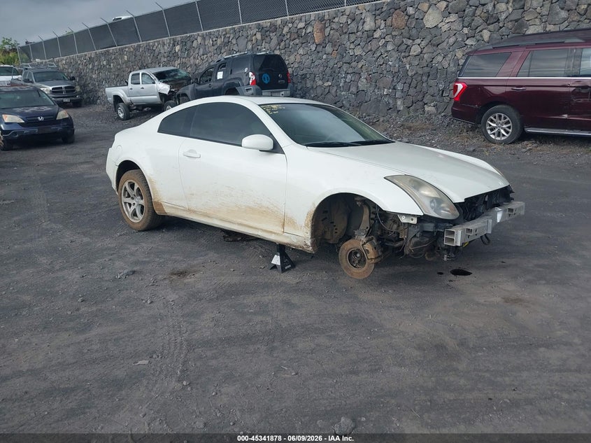2003 Infiniti G35 VIN JNKCV54E43M218858 IAAI salvage auction — FRONT END, Salvage (Hawaii), sold $50 on 2026-09-04 (photo 1)