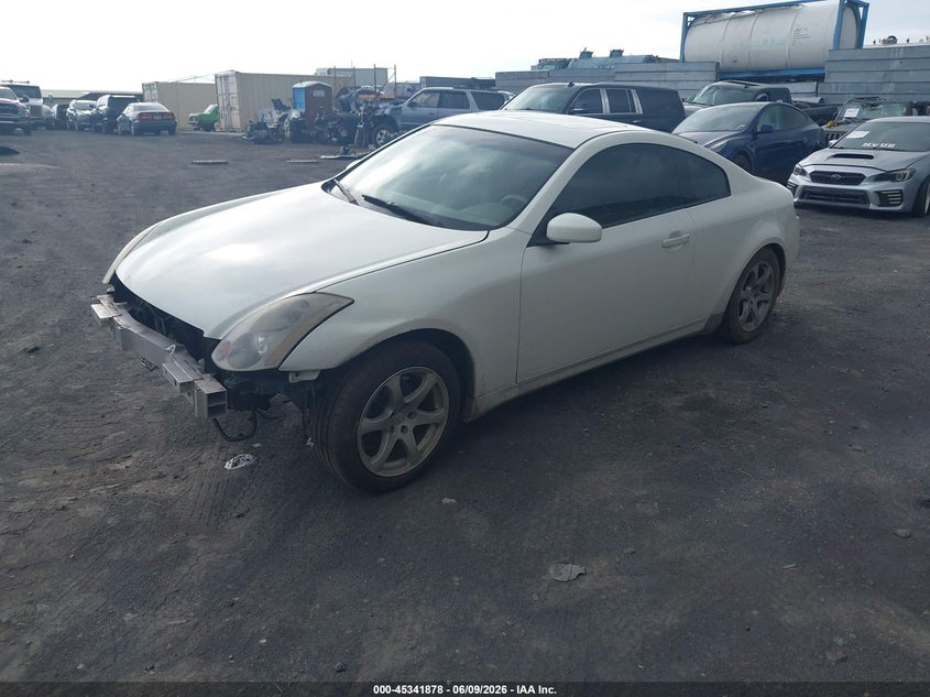 2003 Infiniti G35 VIN JNKCV54E43M218858 IAAI salvage auction — FRONT END, Salvage (Hawaii), sold $50 on 2026-09-04 (photo 2)