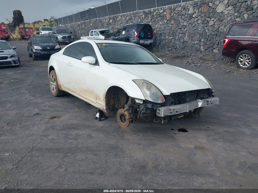 2003 Infiniti G35 VIN JNKCV54E43M218858 IAAI salvage auction — FRONT END, Salvage (Hawaii), sold $50 on 2026-09-04 (photo 6)