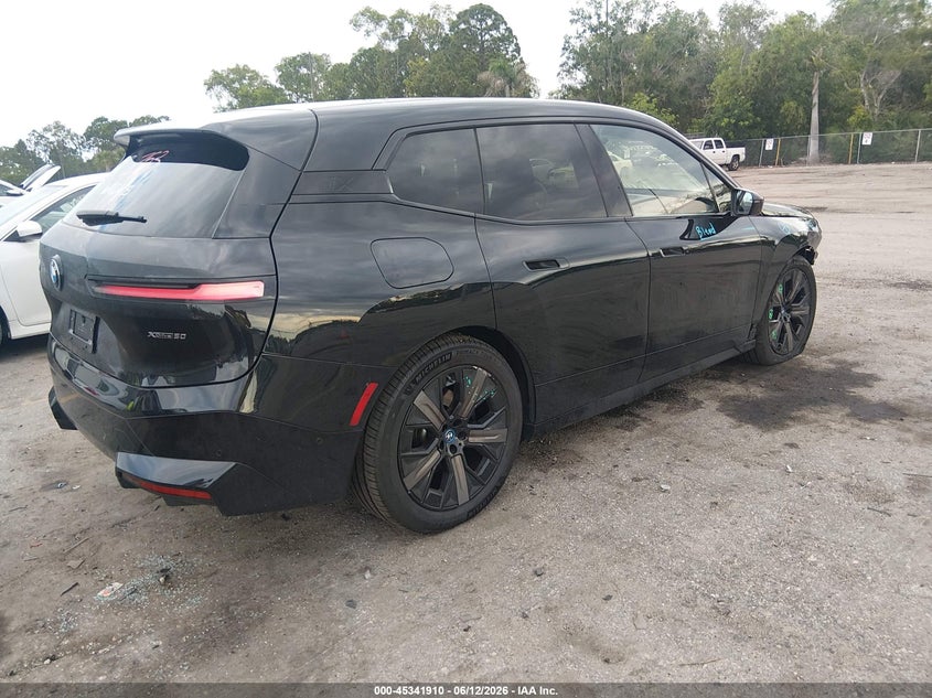 2025 BMW Ix VIN WB523CF06SCU18407 IAAI salvage auction — FRONT END, Salvage Title, sold $34,150 on 2026-08-06 (photo 4)