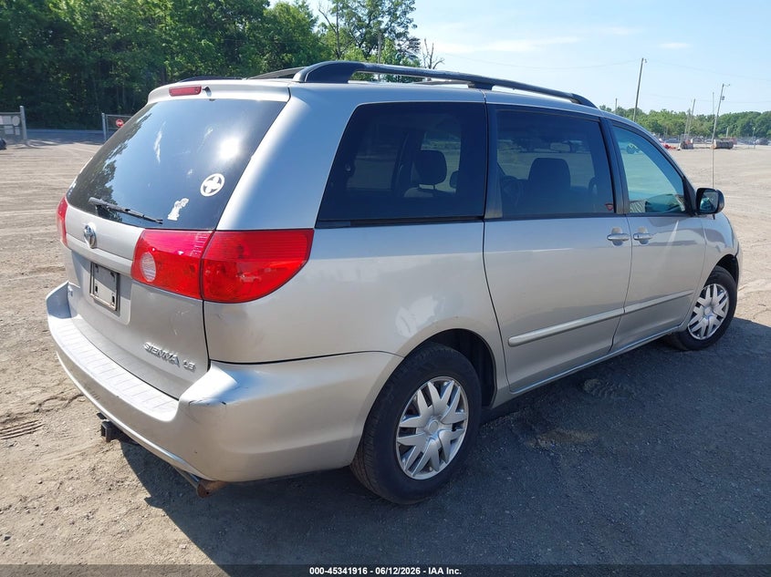 2009 Toyota Sienna VIN 5TDZK23C99S242542 IAAI salvage auction — NORMAL WEAR, Clear (Montana), sold $900 on 2026-07-15 (photo 4)