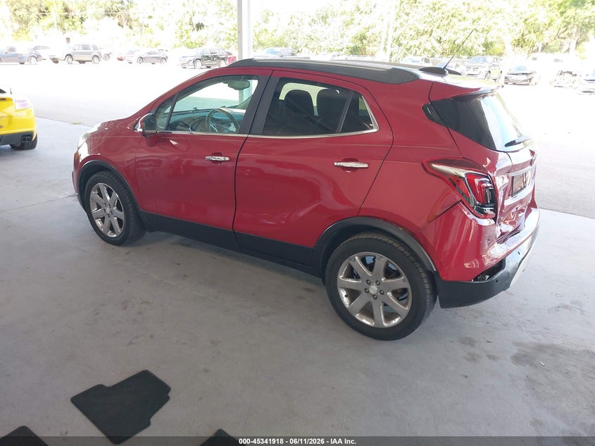 2017 Buick Encore VIN KL4CJDSM5HB040988 IAAI salvage auction — LEFT REAR, Rebuildable (Florida), sold $1,775 on 2026-07-15 (photo 3)