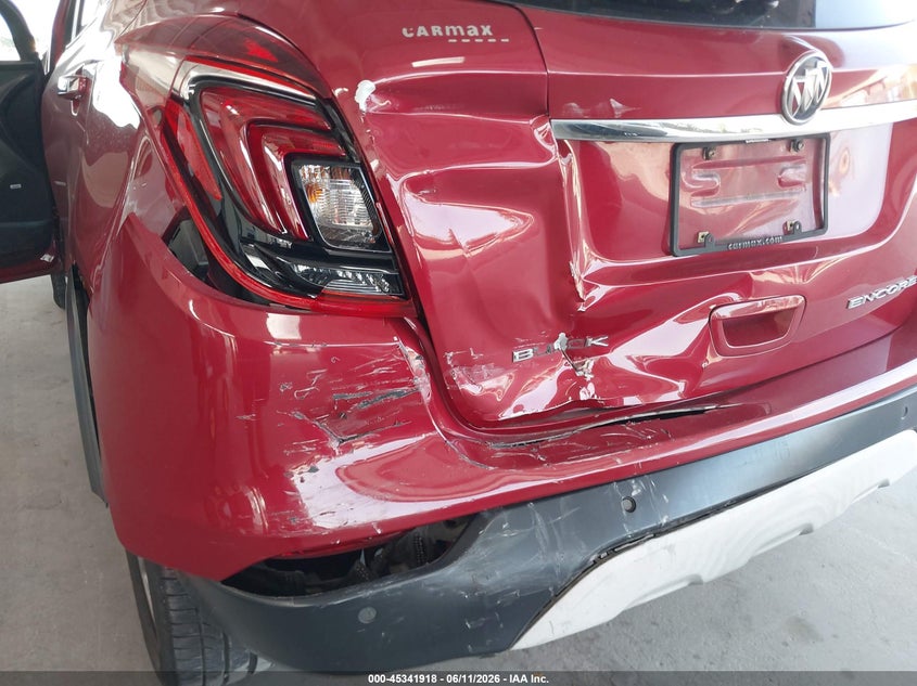 2017 Buick Encore VIN KL4CJDSM5HB040988 IAAI salvage auction — LEFT REAR, Rebuildable (Florida), sold $1,775 on 2026-07-15 (photo 6)