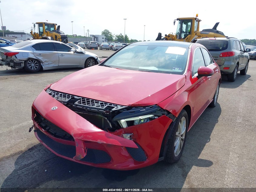 2019 Mercedes-benz A-klasse VIN WDD3G4FBXKW023493 IAAI salvage auction — FRONT END, Salvage (New Jersey), sold $3,850 on 2026-07-27 (photo 6)
