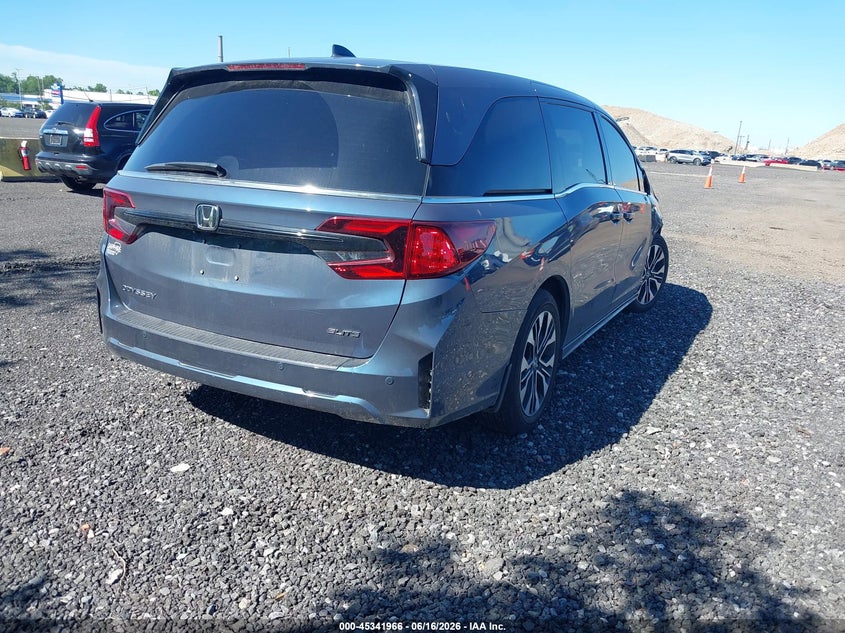 2025 Honda Odyssey VIN 5FNRL6H94SB051199 IAAI salvage auction — FRONT END, Salvage Title, sold $9,300 on 2026-07-28 (photo 4)